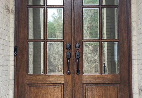 Door Staining